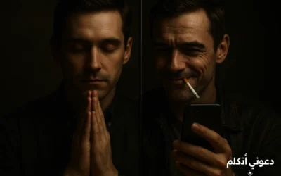 الورع الافتراضي والاثم الواقعي: عن ازدواجية الانسان في زمن الشاشة